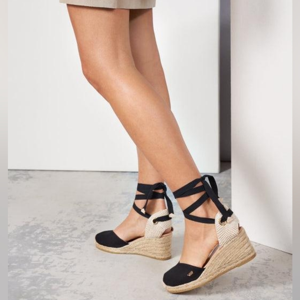 NIB Viscata Gava Wedge Espadrilles